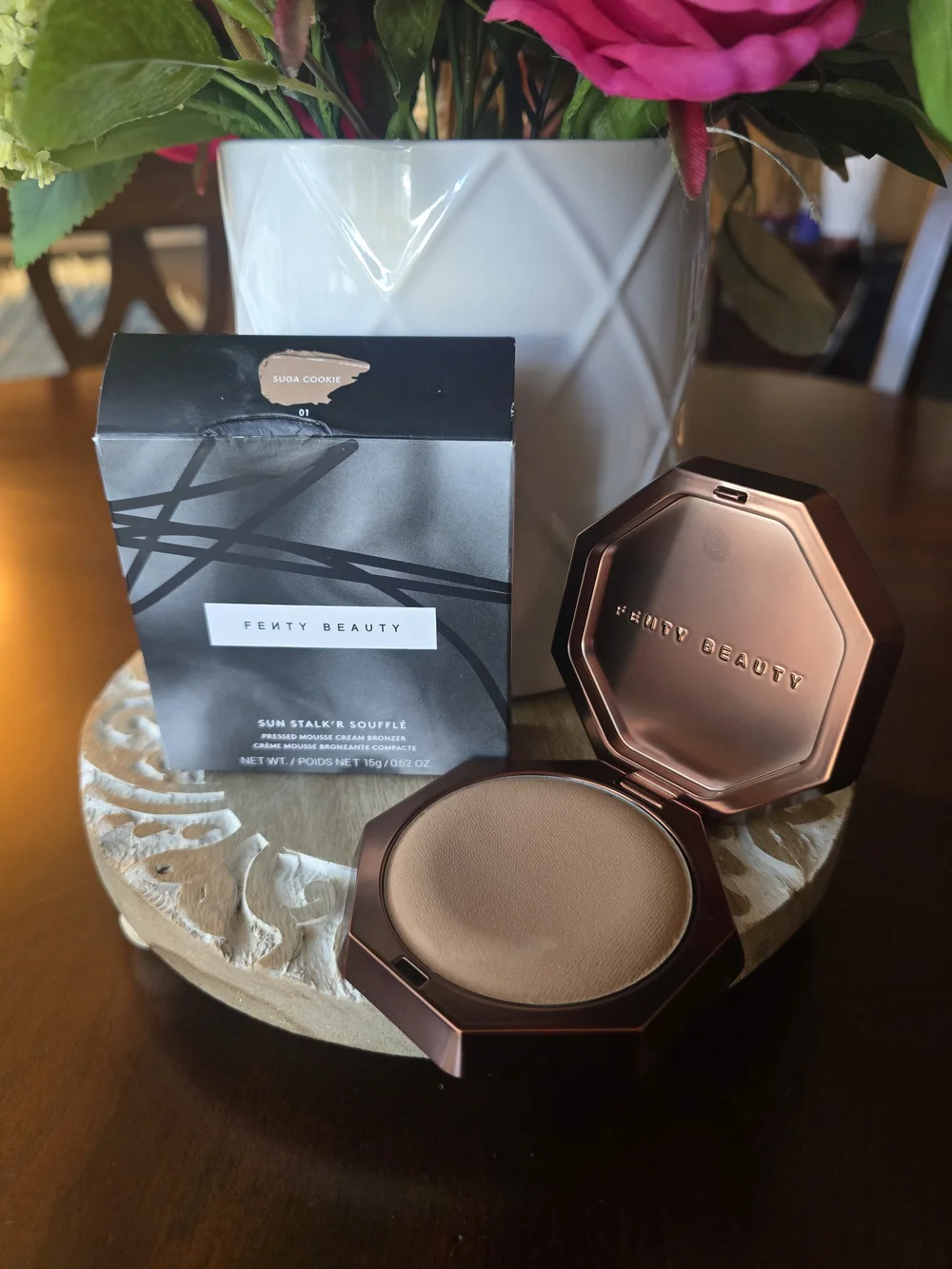 NEW Fenty Beauty Sun Stalk'r Cream Bronzer - Shade 01 Sugar Cookie